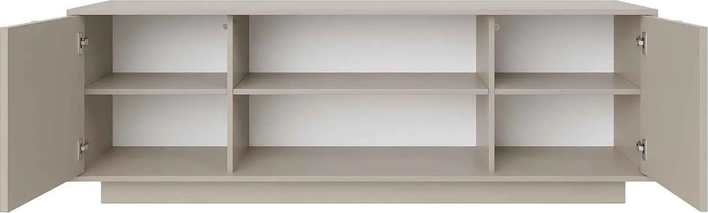 Szafka RTV stojąca PIANO 160 cm do Salonu pod Telewizor - Kaszmir