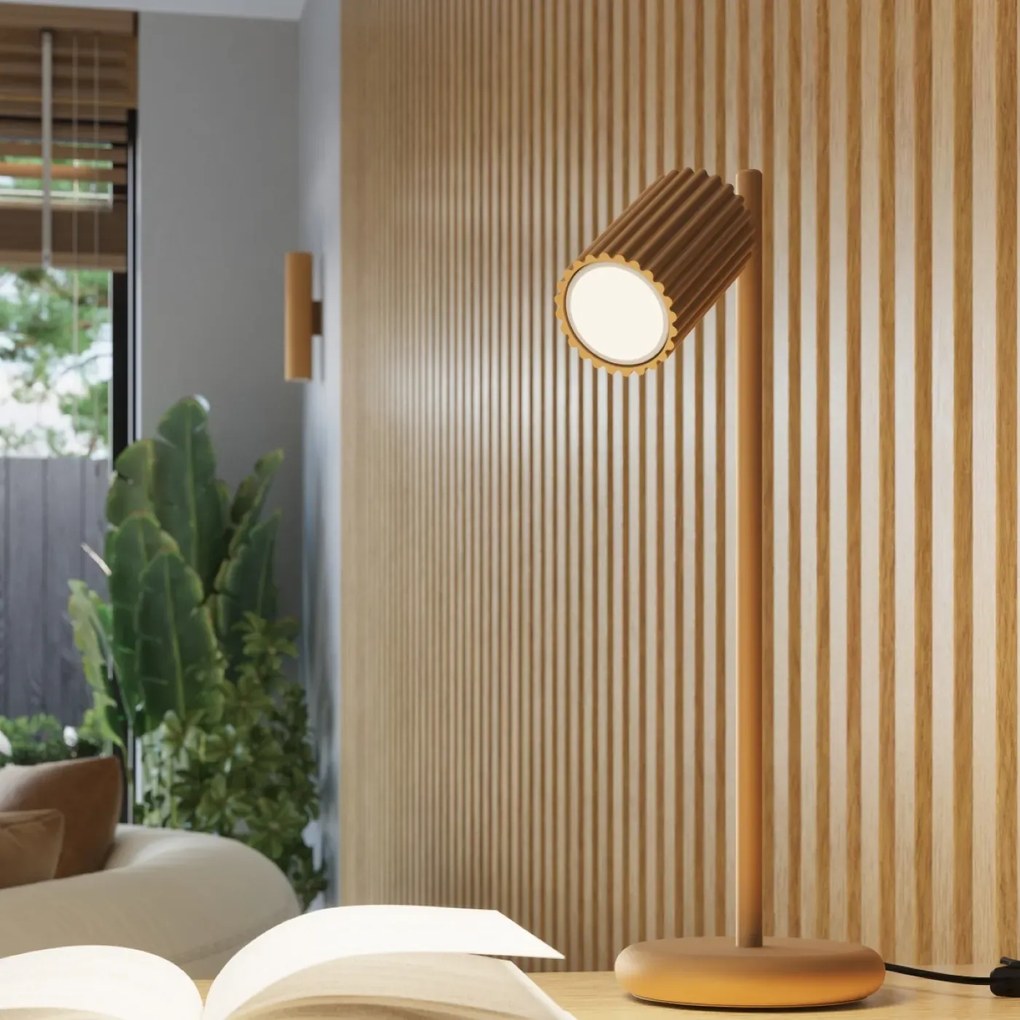 Listwa oświetleniowa 3-punktowa KARBON 3L złota ryflowana SOLLUX  LIGHTING