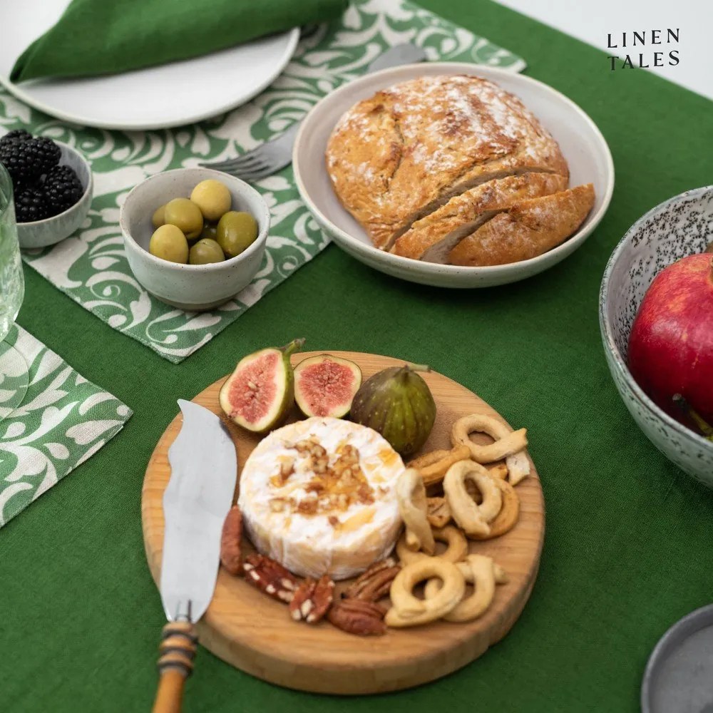 Lniany obrus 140x200 cm True Green – Linen Tales