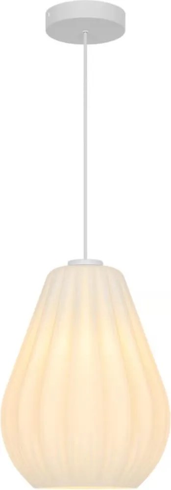 Nordlux - Lampa wisząca na lince SALLINO 1xE27/15W/230V Ø 24 cm biała