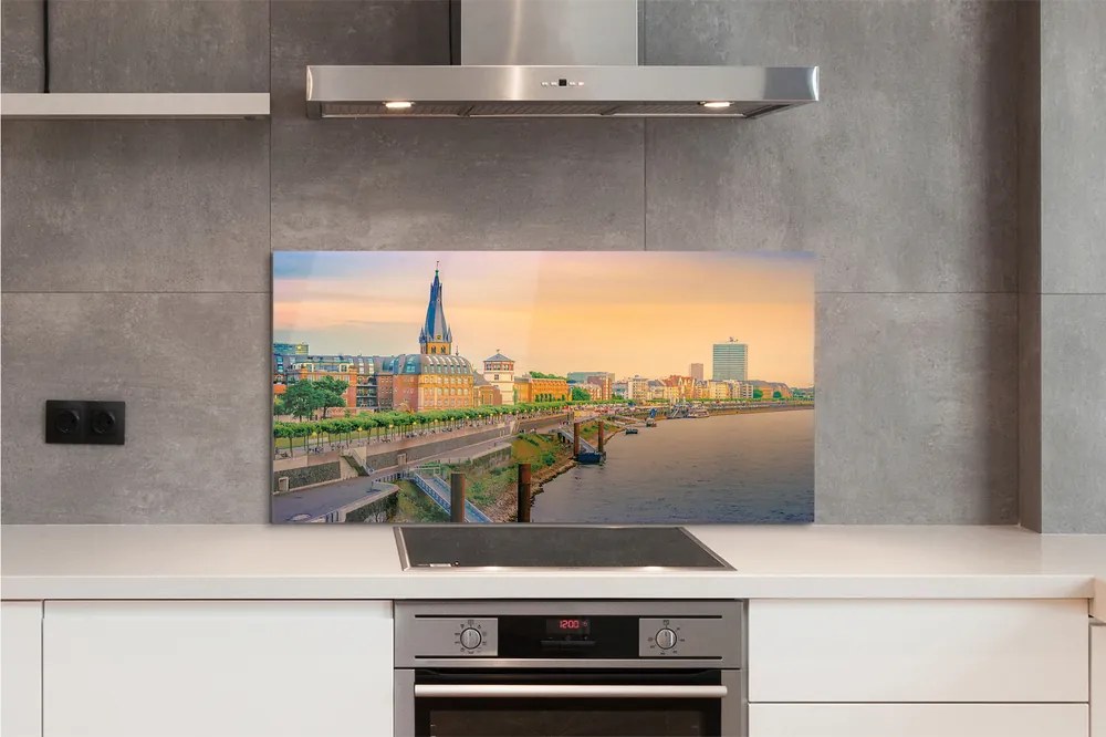 Panel nad Blat Kuchenny Poranek nad Niemiecką Rzeką