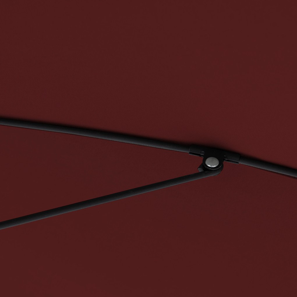 Doppler ACTIVE parasol ogrodowy 210 cm bordo