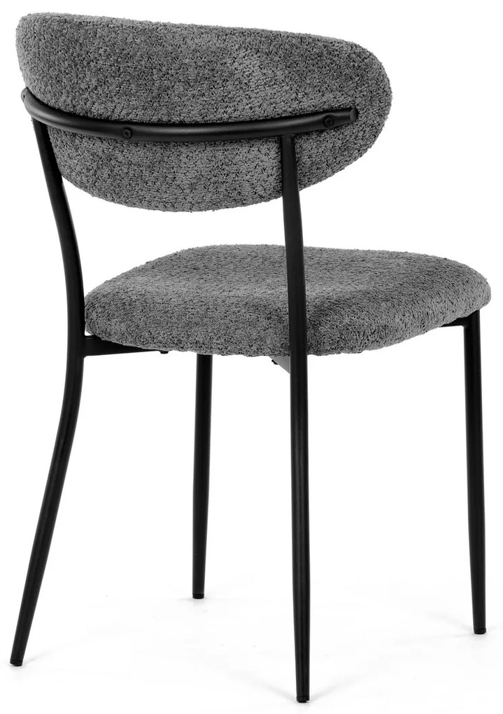 Zestaw krzeseł do jadalni CT-W1021 GREY2, 4 szt.