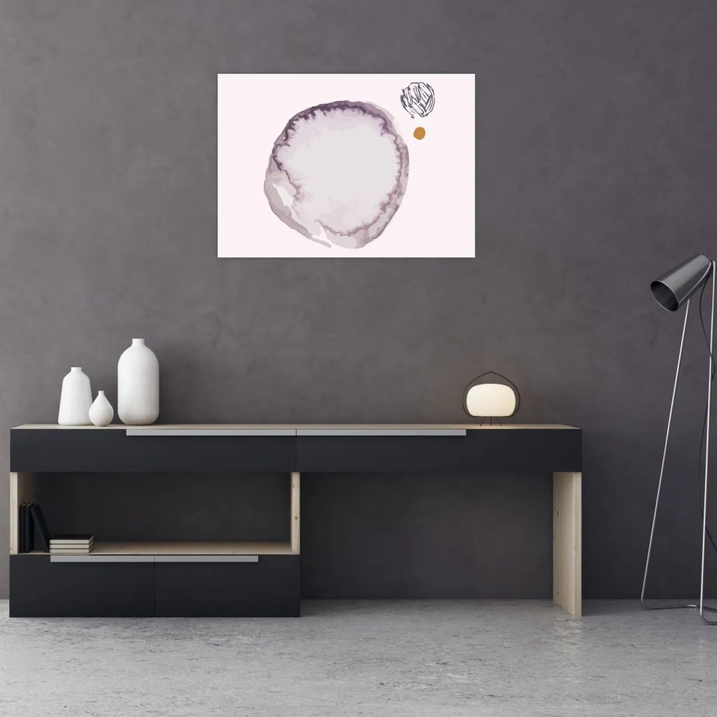 Obraz - Fioletowy minimalizm N⁰4 (70x50 cm)