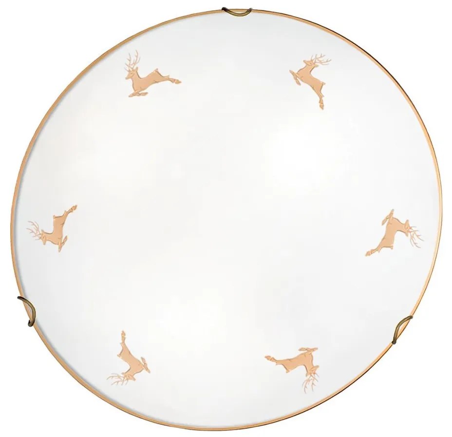 Kolarz 731.12.4.150 - Kinkiet NONNA 2xE27/60W/230V, śr. 40 cm, jeleni / różowe złoto