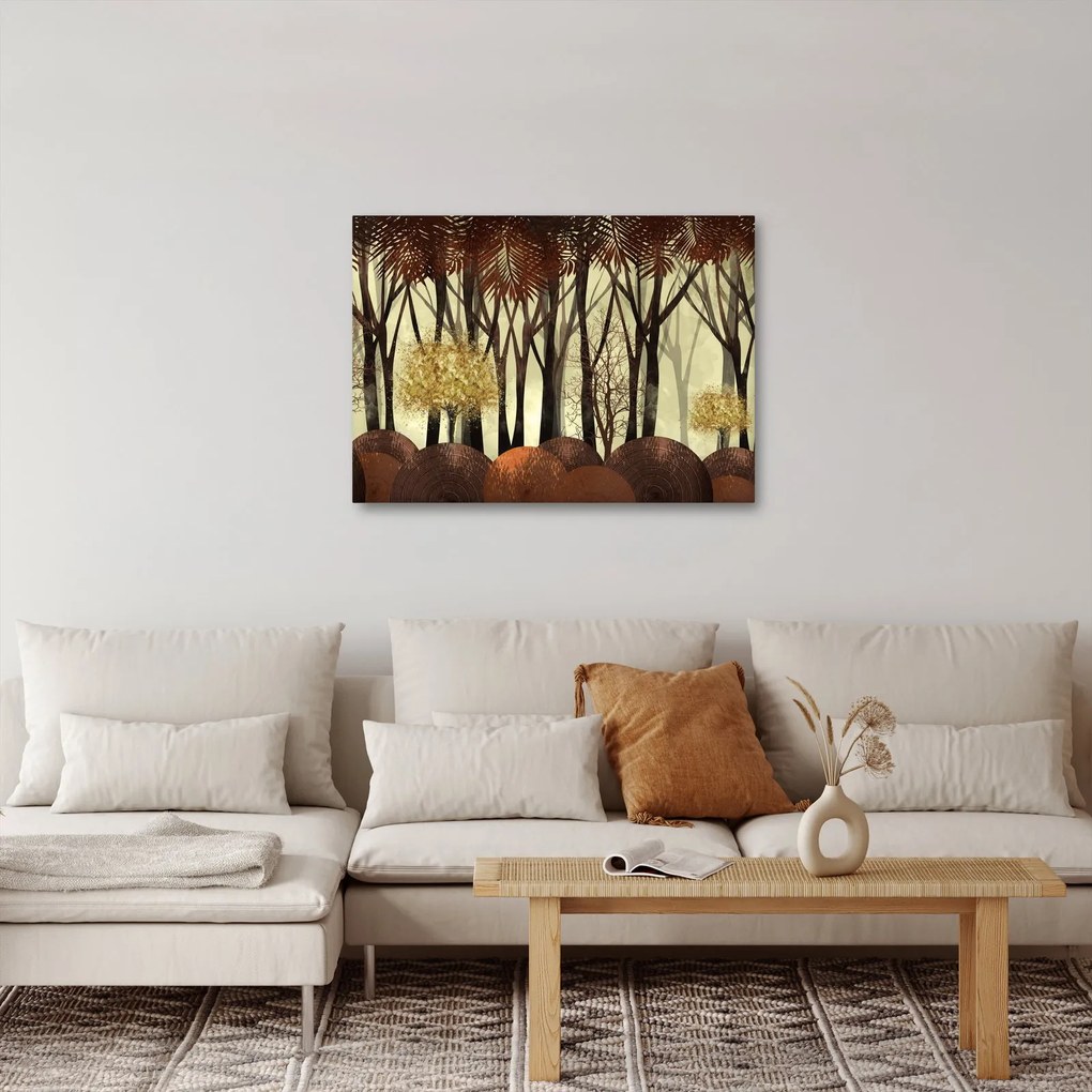 Obraz - Las dekoracyjny (70x50 cm)