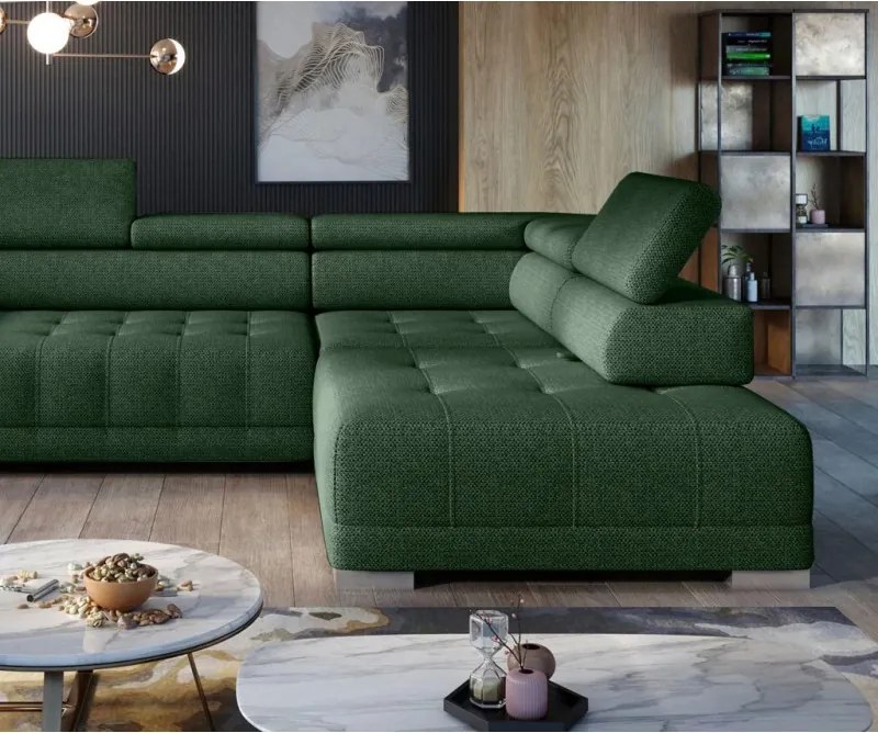 Narożnik CAMPO L z elektryczną regulacją siedziska WERSAL