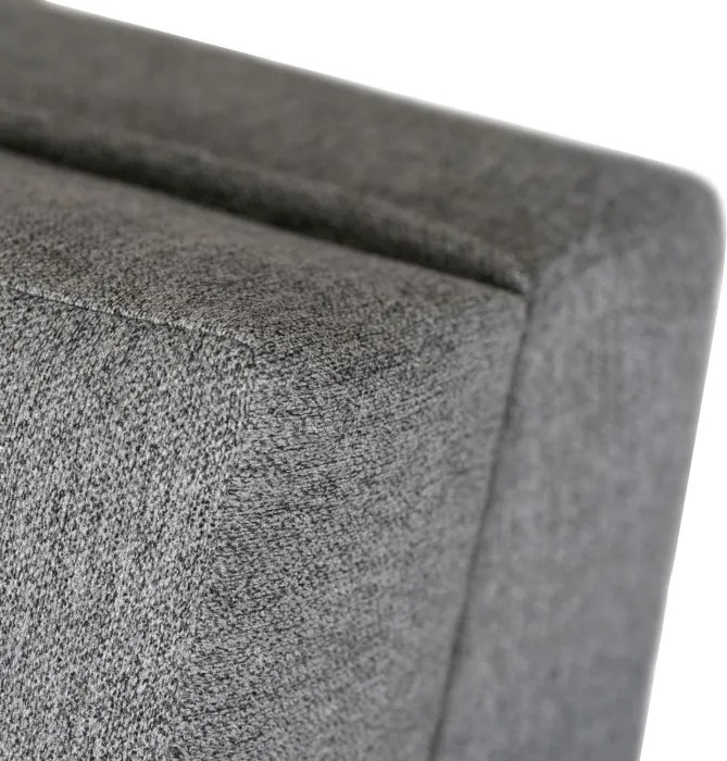 Fotel do Spania MILAN 1 Amerykanka Rozkładany Jednoosobowy Szary Nowoczesny