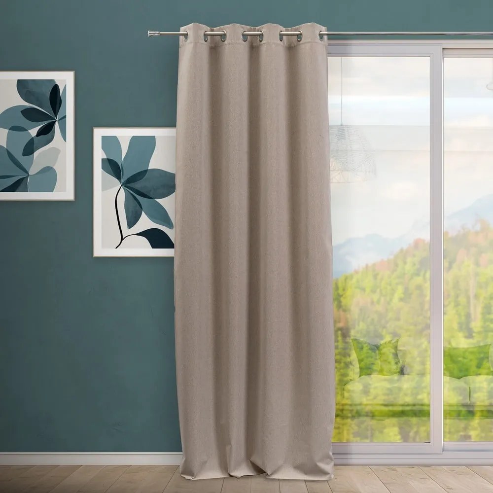Jasnobrązowa zasłona 135x260 cm Quality – Casa Selección