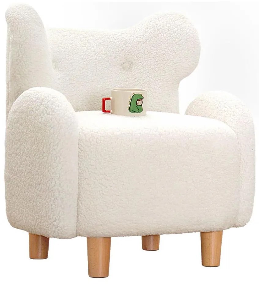 Fotel dziecięcy TOBI biały