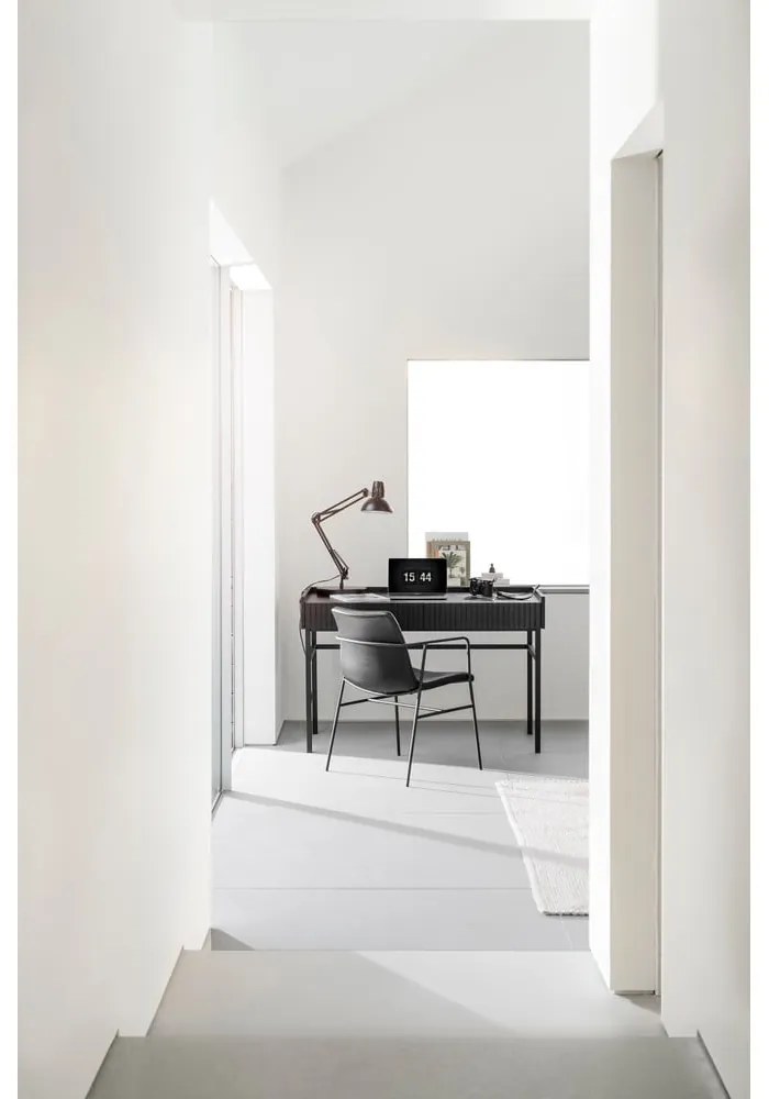 Biurko z blatem w dekorze dębu 120x61 cm Halifax – Rowico