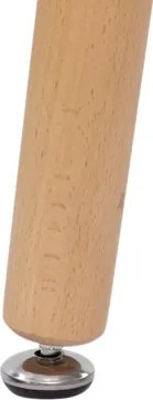 PROMOCJA Czarne stoły jadalniane BERGEN 120x80 cm II. jakość