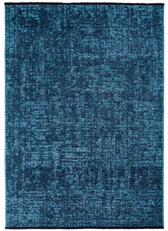 Dywan bawełniany Space niebieski 200 cm x 290 cm