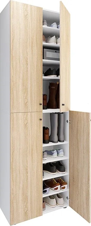 XL Wood Duża szafka na buty Lona 10