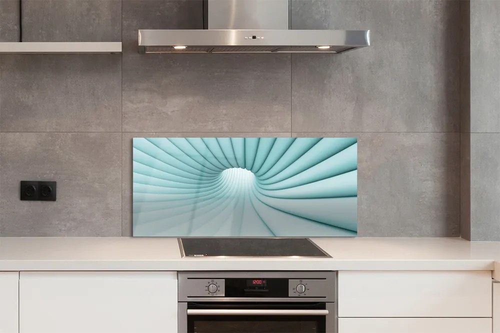 Panel Kuchenny Szklany Tunel Geometryczny