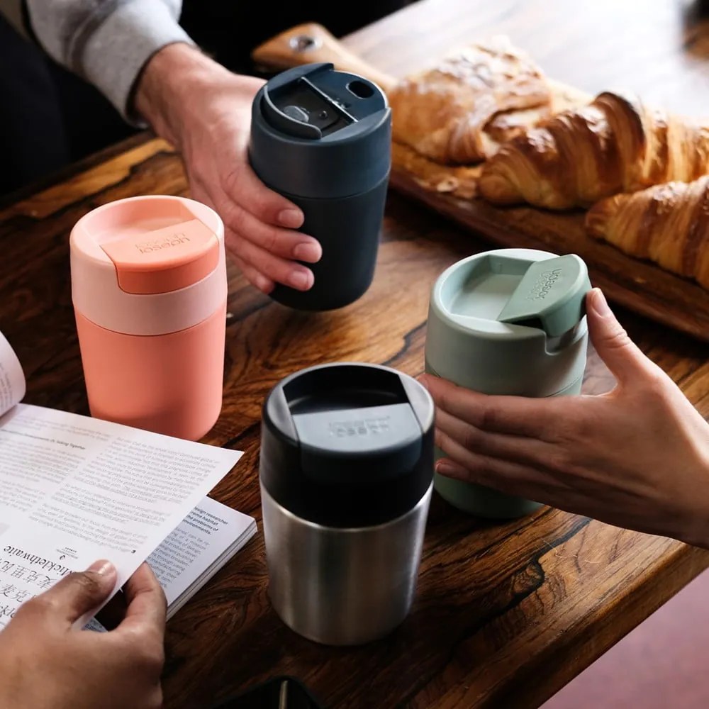 Miętowy kubek podróżny 340 ml Sipp – Joseph Joseph