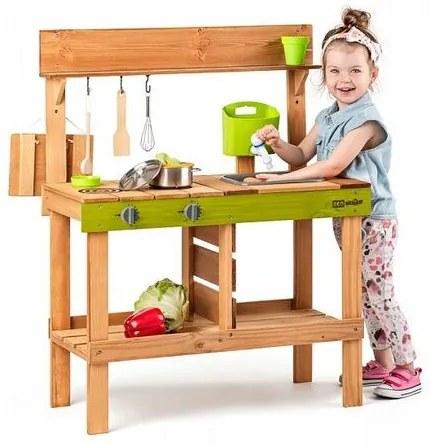Woody Kuchenka ogrodowa dla dzieci Rosalie, 77 x 95 x 34 cm