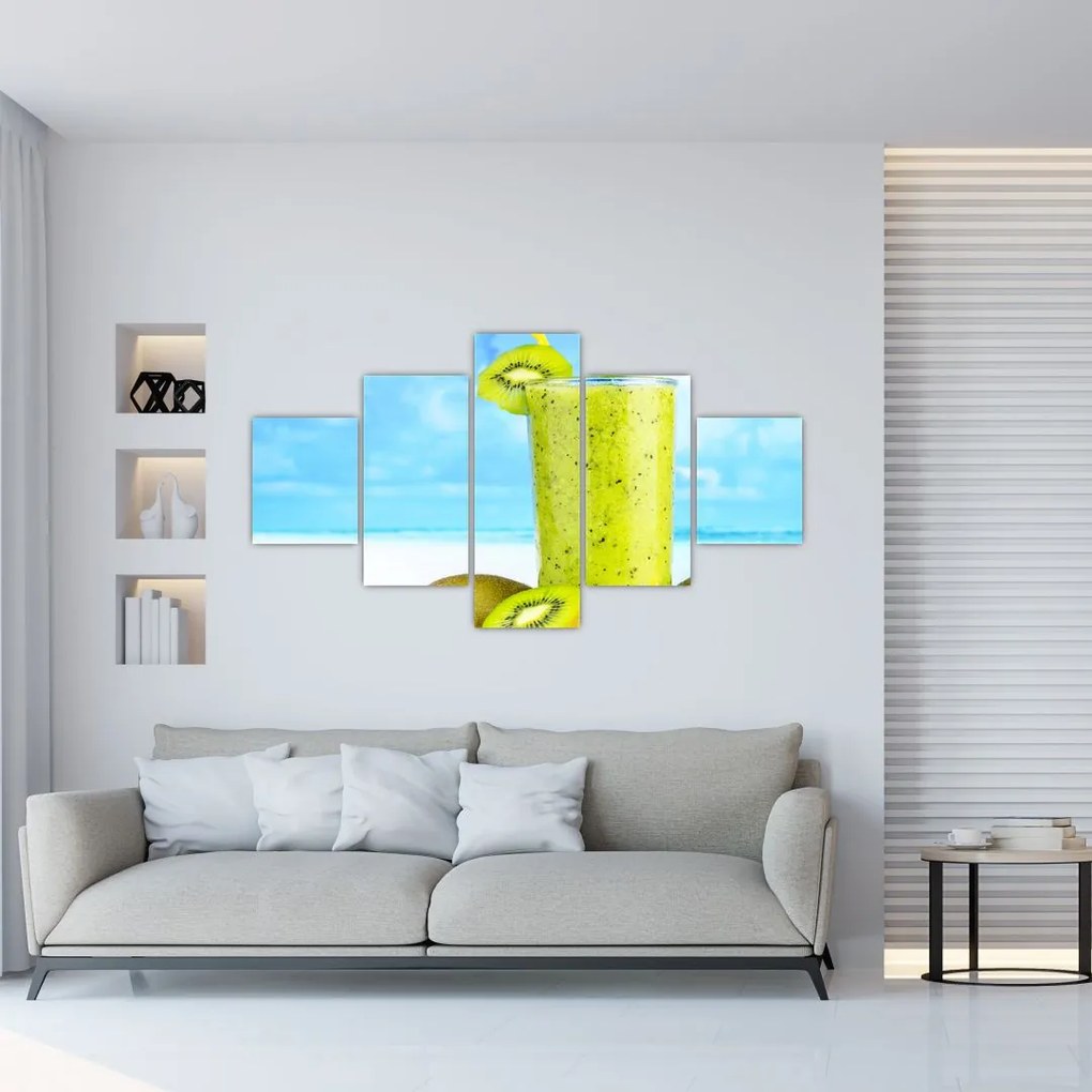 Zdjęcie - smoothie z kiwi (125x70 cm)