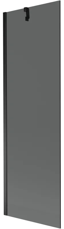 Mexen Next parawan nawannowy 1-skrzydłowy 60 x 150 cm, grafit, czarny - 895-060-000-00-40-70