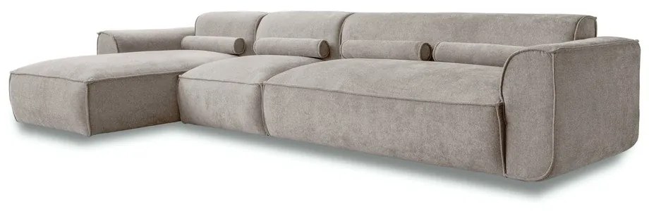 Beżowy narożnik (lewostronny) Flex Felix – Miuform