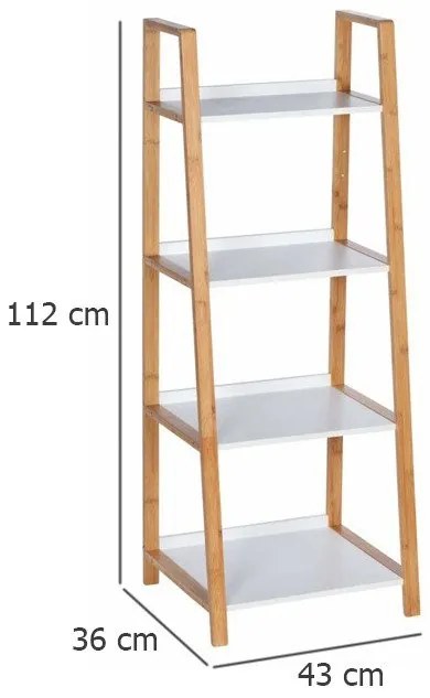 Regał czteropoziomowy Finja, WENKO