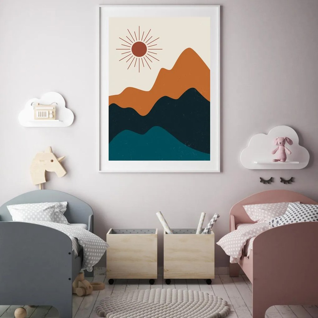 Plakat - Góry (A4)