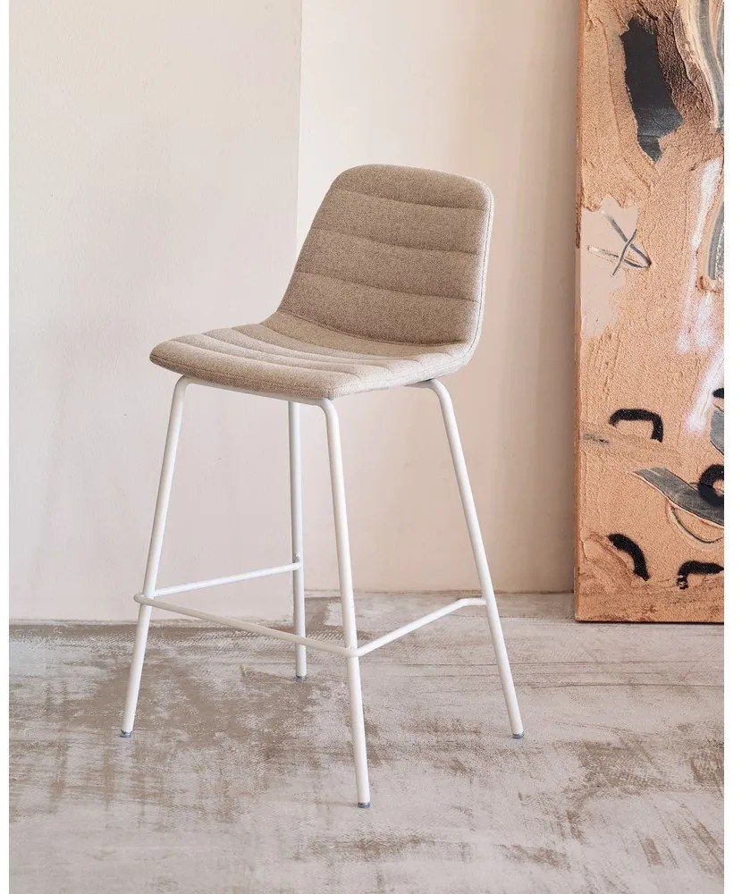 Beżowe hokery zestaw 2 szt. 92,5 cm Zunilda – Kave Home