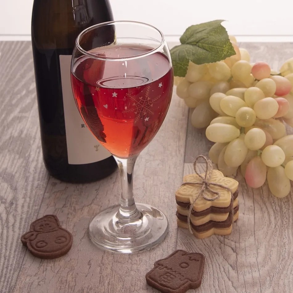 Orion Komplet kieliszków do wina Płatek śniegu 0,35 l, 6 szt.