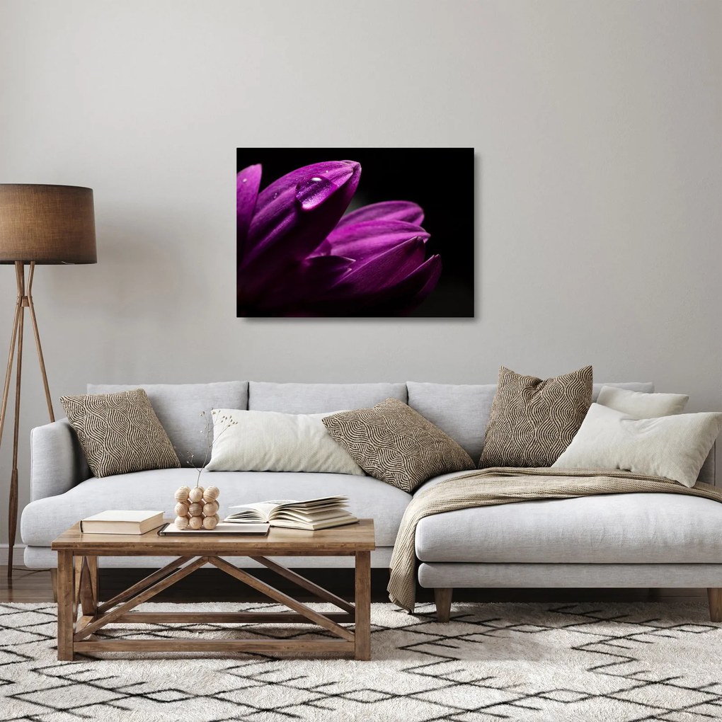 Obraz na szkle  - Kropla wody (70x50 cm)
