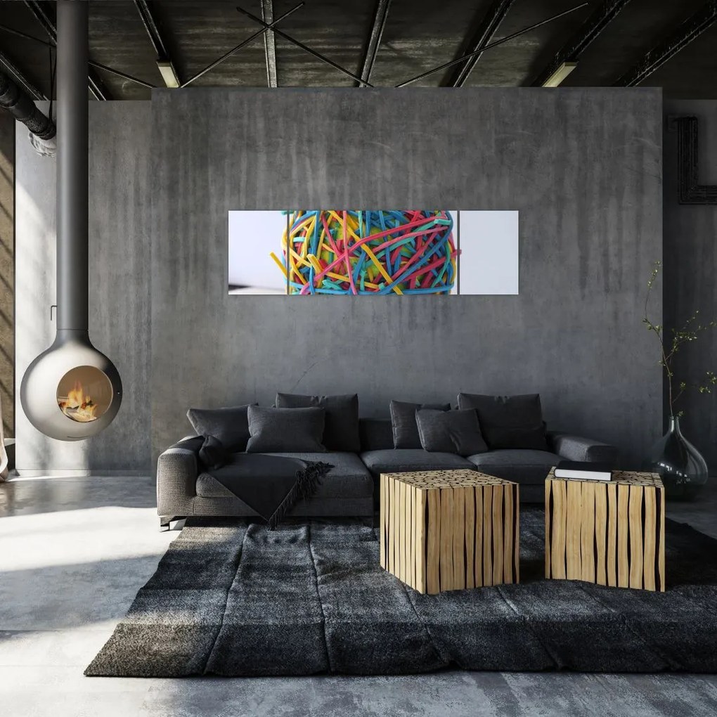 Obraz gumek (170x50 cm)