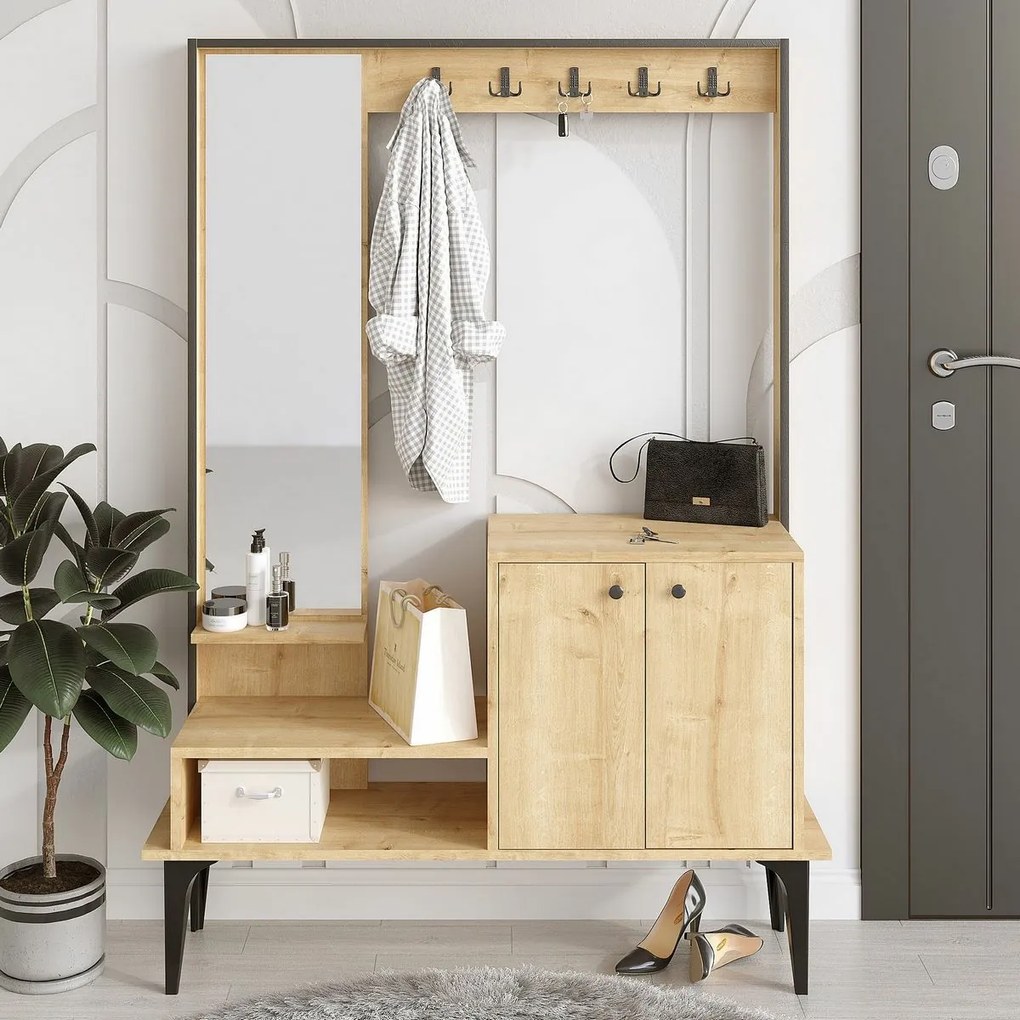 Zestaw do przedpokoju Andy Oak