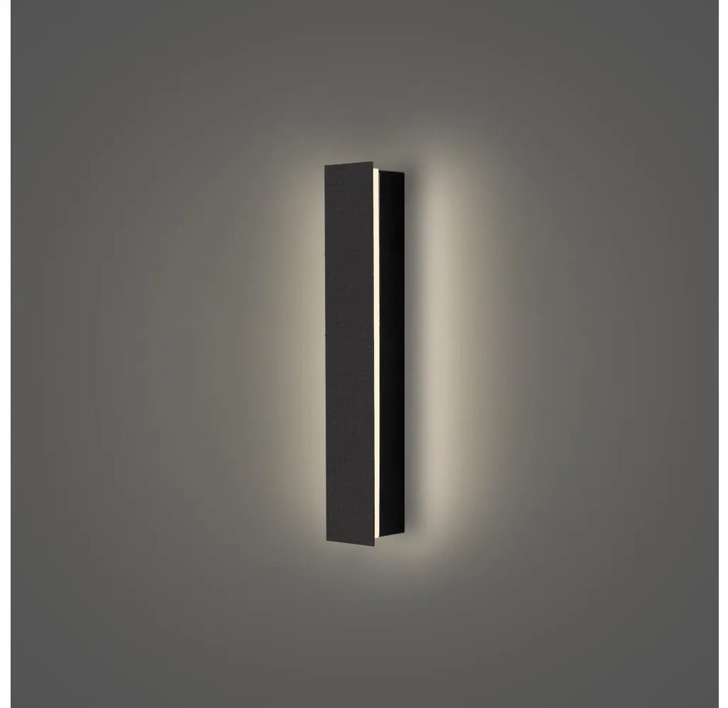 Brilagi - LED Zewnętrzny kinkiet LINEAR LED/8W/230V 4000K IP65 czarny
