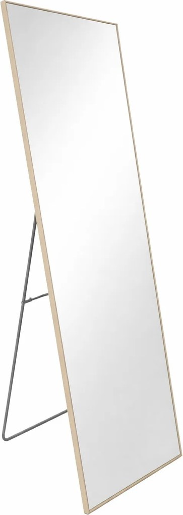 Wolnostojące lustro podłogowe ścienne kawa z mlekiem M-42 pełnowymiarowe 165x50 do przedpokoju salonu