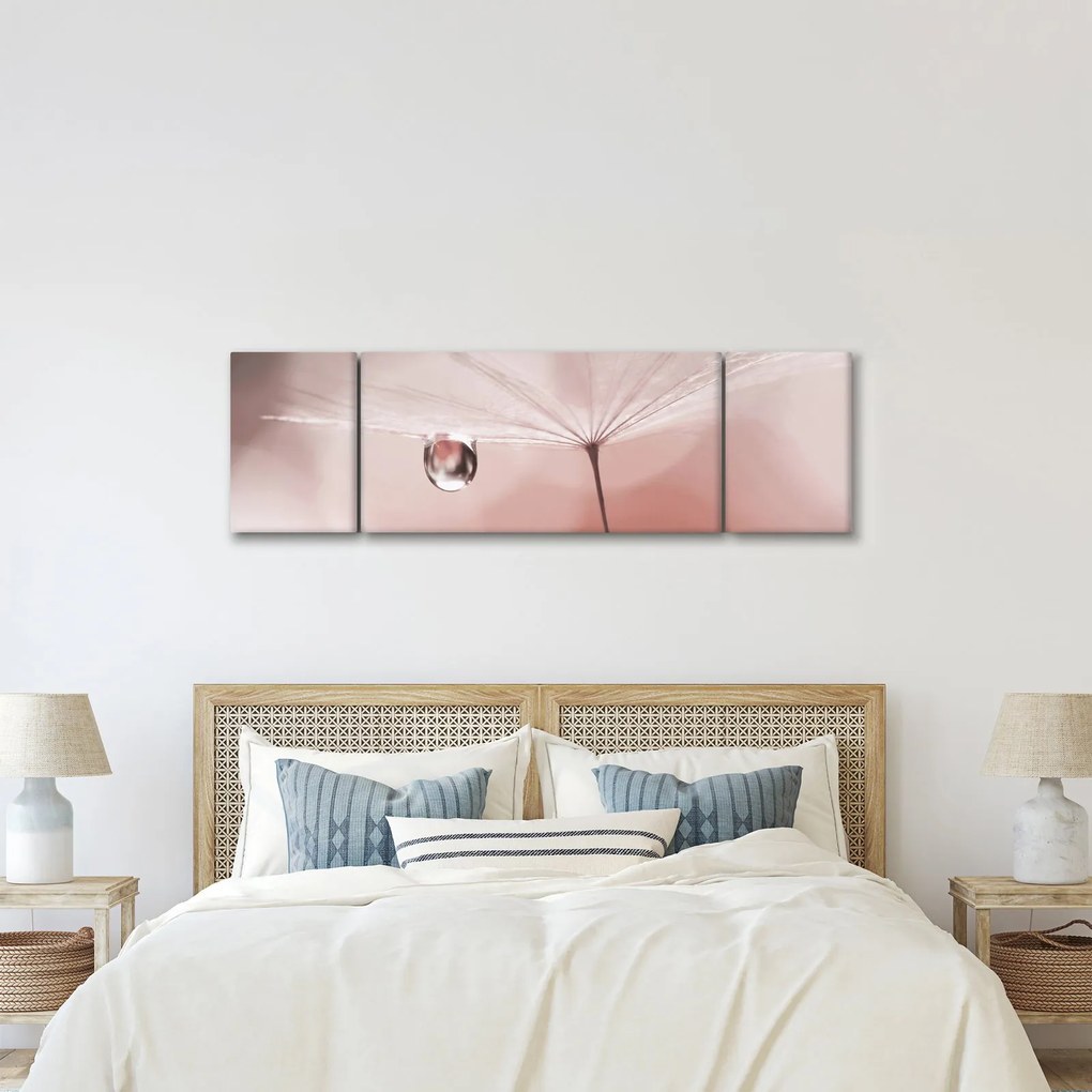 Obraz - Kropla rosy (170x50 cm)