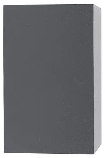 Nowoczesna lampa ścienna ciemnoszara 2-światłowa IP44 - Baleno