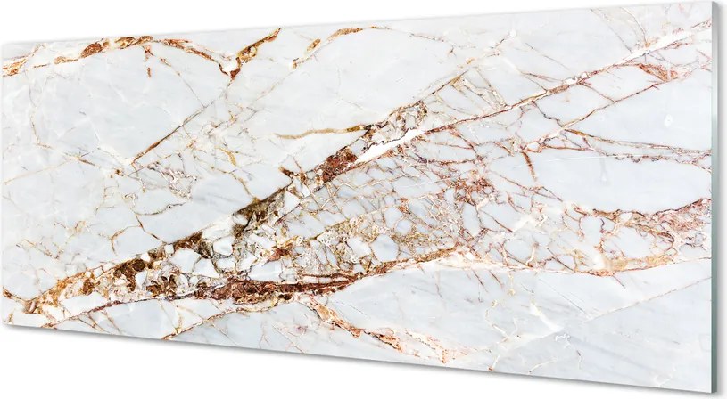 Panel szklany do Kuchni Luksusowa Ściana Marmurowa