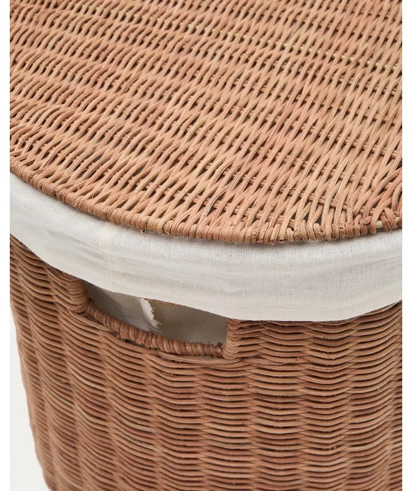 Rattanowe koszyki zestaw 2 szt. 50x36x32 cm Indali – Kave Home