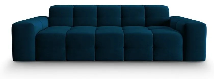 Ciemnoniebieska aksamitna sofa 222 cm Kendal – Micadoni Home