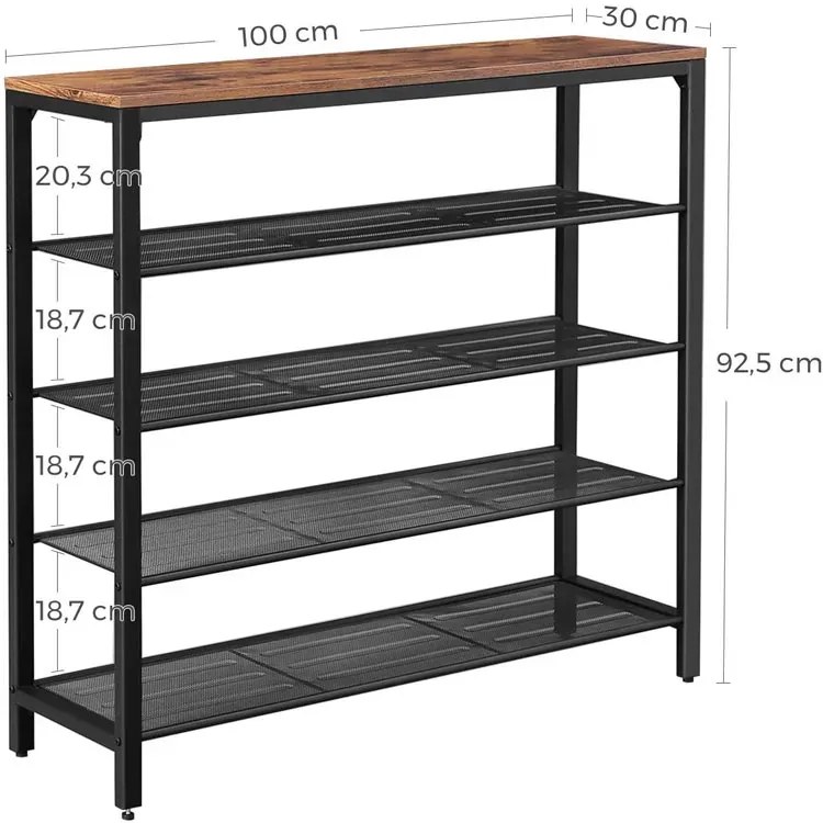 Industrialna szafka na buty do korytarza K0-E69