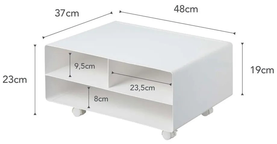 Stolik 37x48 cm Tower – YAMAZAKI