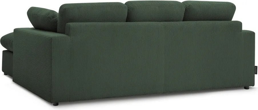 Zielony sztruksowy narożnik Belair – Bobochic Paris