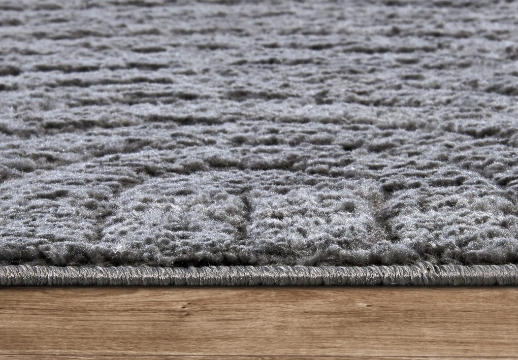 Dywan nowoczesny New York 3D antracytowy 160 cm x 235 cm