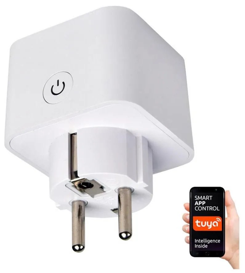 Inteligentna wtyczka SCHUKO 3500W/230V/16A Wi-Fi Tuya