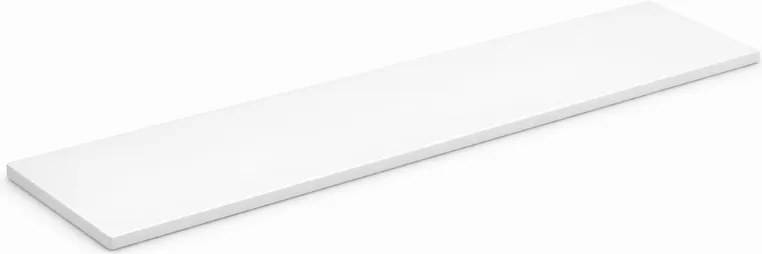 Półka z laminowanej płyty wiórowej do ELEMENT SYSTEM, 1200 x 200 mm, biała