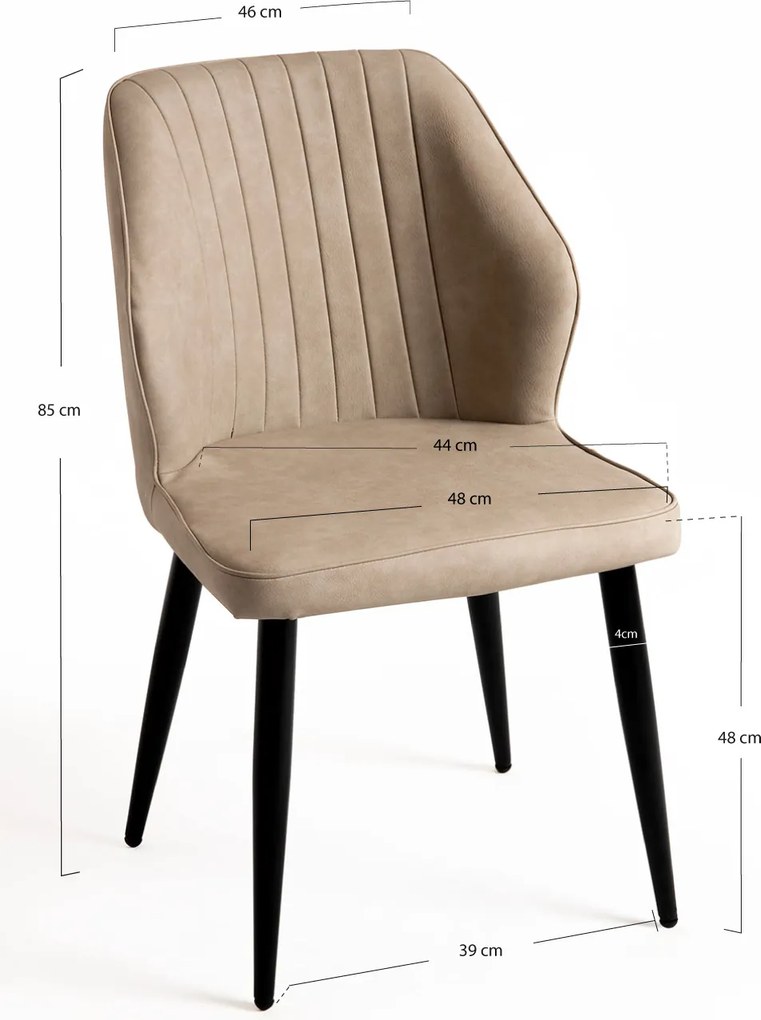 Zestaw 6 Krzese Wenye