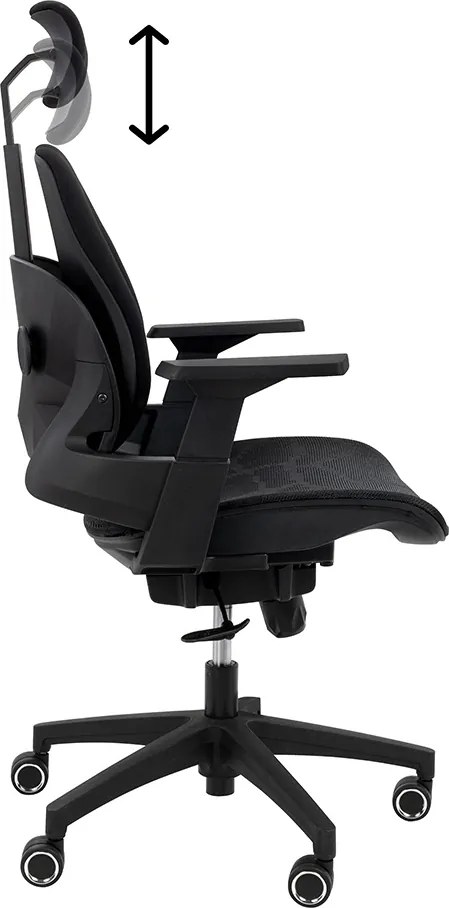 Ergonomiczne krzesło biurowe z regulacjami Ventiler