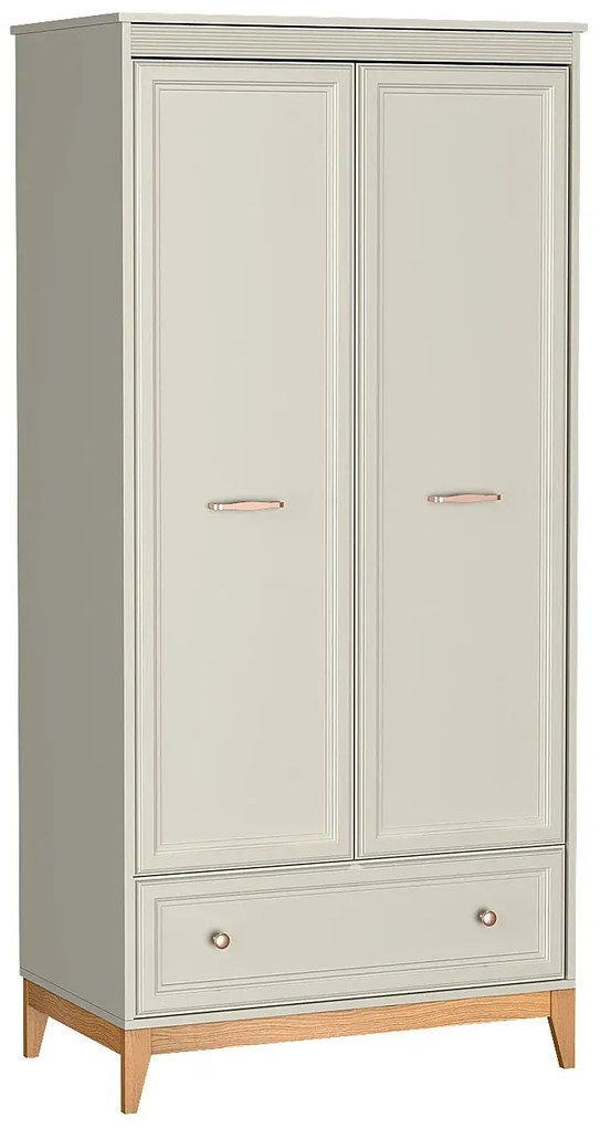 Kaszmirowa skandynawska szafa uchylna A2-S74