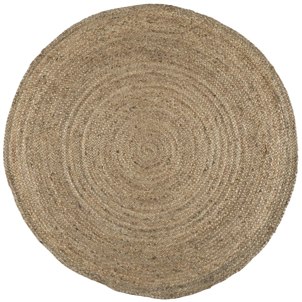 Dywan jutowy ROUND NATURAL 120 cm