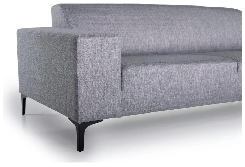 Jasnoszara sofa Scandic Diva, 171 cm