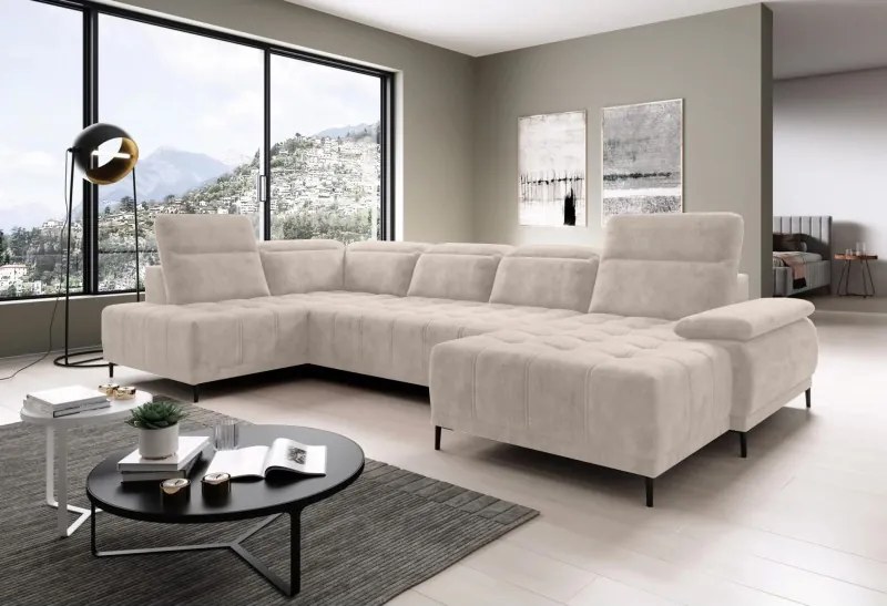 Narożnik FOCUS XL z elektryczną regulacją siedziska WERSAL